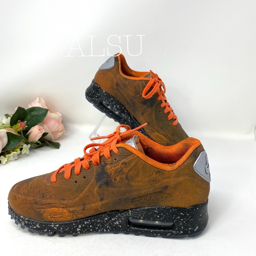 Nike Air Max 90 QS Mars Stone Canvas W AUTHENTIC - Picture 3 of 8